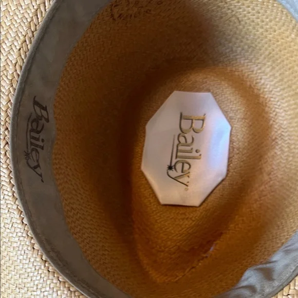 Unique Straw Hat, Wine Cork Accents - Picture 4 of 8